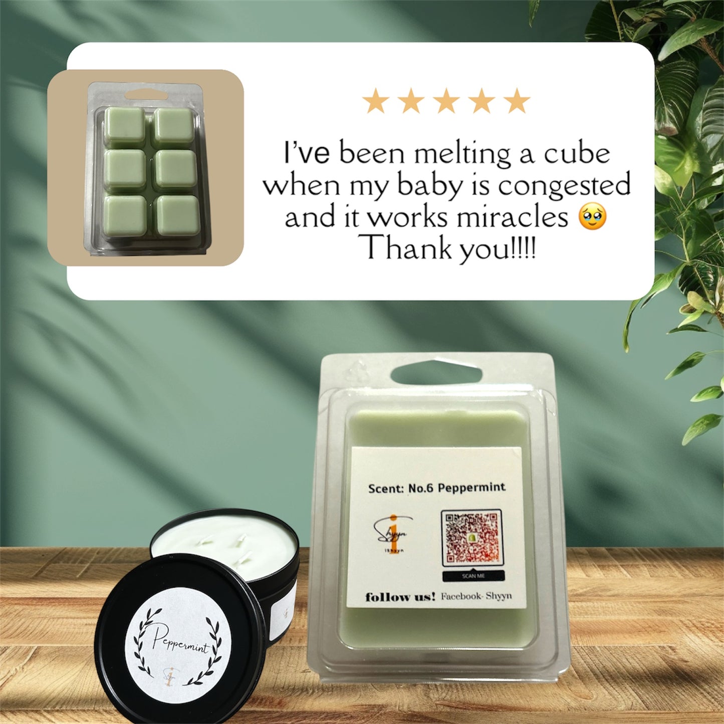 Peppermint Melts