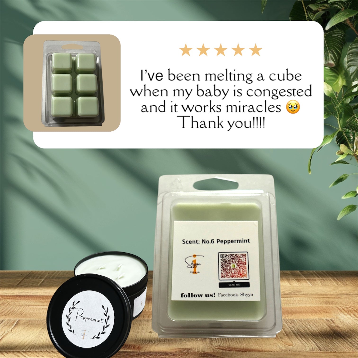 Peppermint Melts